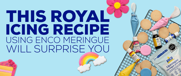 This Royal Icing Recipe with ENCO Meringue Powder Will Surprise You