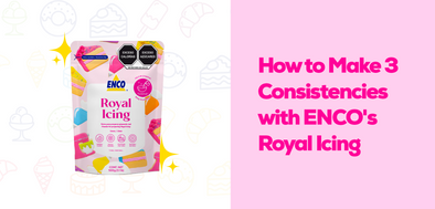 How to Make 3 Consistencies with ENCO's Royal Icing