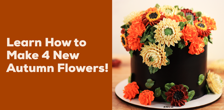 Learn How to Make 4 New Autumn Flowers!