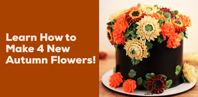 Learn How to Make 4 New Autumn Flowers!