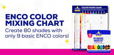 Discover the Magic of Color with the ENCO Color Mixing Chart