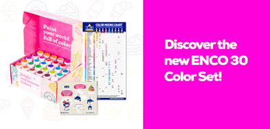 Discover the New ENCO 30 Food Coloring Gel Set!