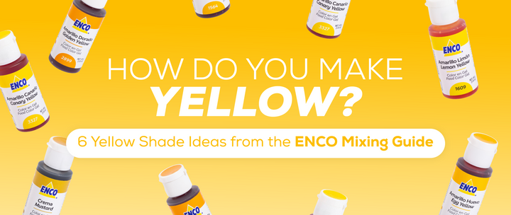 How Do You Make Yellow? 6 Yellow Shade Ideas from ENCO Mixing Guide