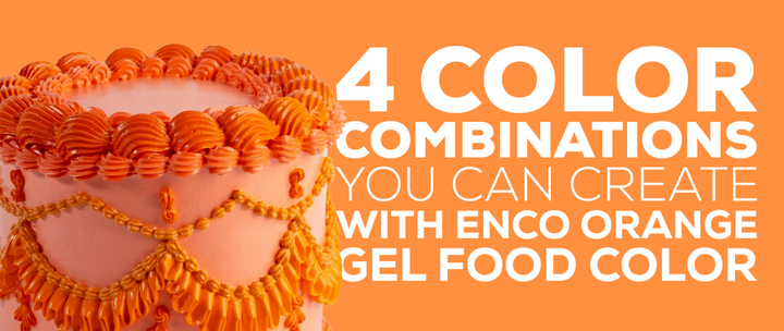 4 Color Combinations You Can Make with ENCO Orange Food Color