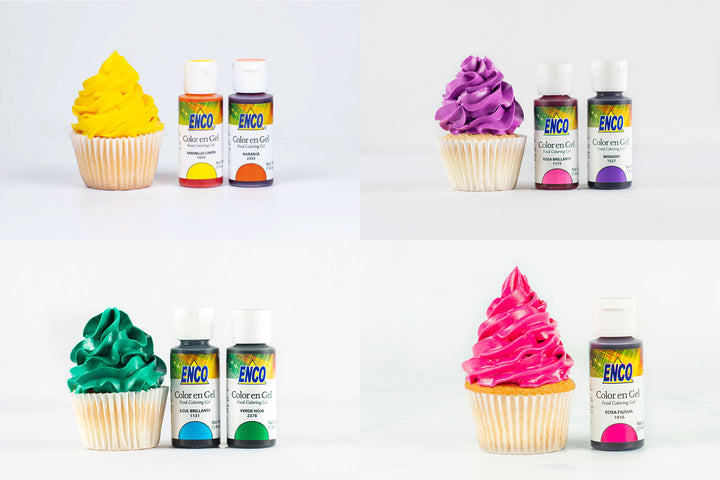 4 color combinations to make your cakes stand out!