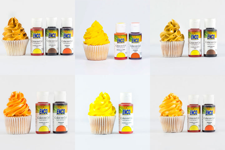 How to make 6 yellow color combinations with our Mixing Guide