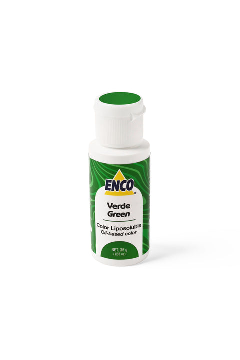ENCO Green Oil Based Food Coloring 1.23 oz (35g)