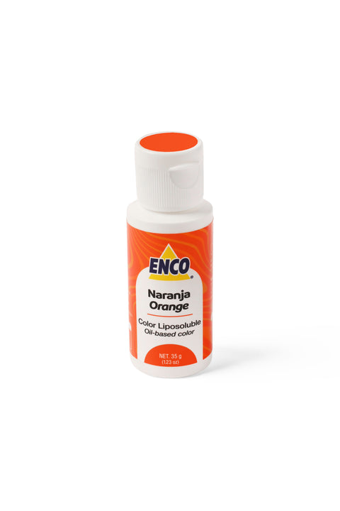 ENCO Orange Oil Based Food Coloring 1.23 oz (35g)