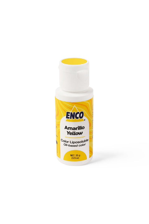 ENCO Yellow Oil Based Food Coloring 1.23 oz (35g)