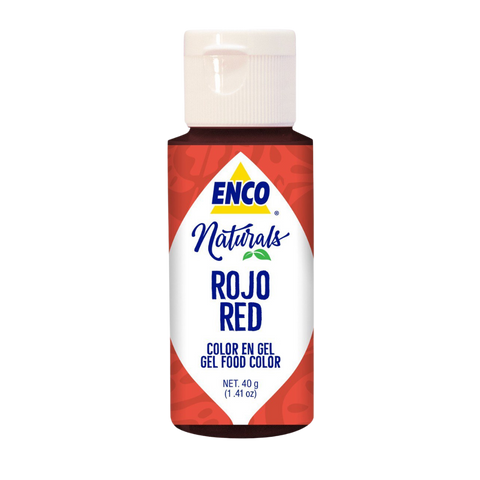 ENCO Naturals Food Coloring Gel Red 1.41 oz (40g)