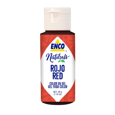 ENCO Naturals Food Coloring Gel Red 1.41 oz (40g)