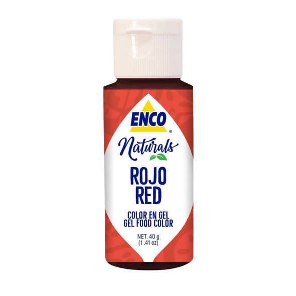 ENCO Naturals Food Coloring Gel Red 1.41 oz (40g)