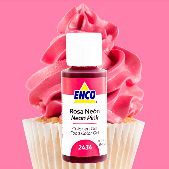 Pink Neon Food Coloring Gel 1.41 oz