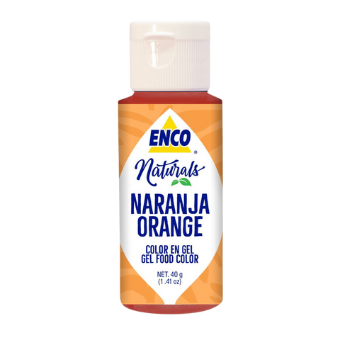 ENCO Naturals Food Coloring Gel Orange 1.41 oz (40g)