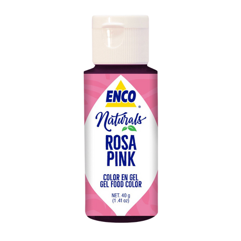 ENCO Naturals Food Coloring Gel Pink 1.41 oz (40g)