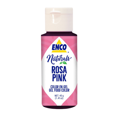 ENCO Naturals Food Coloring Gel Pink 1.41 oz (40g)