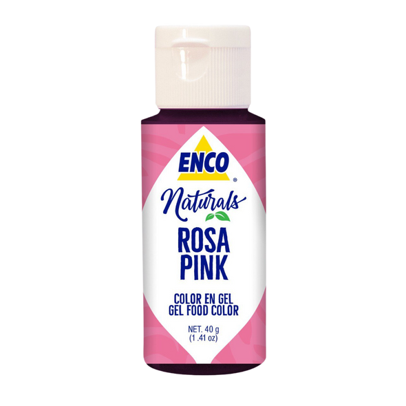 ENCO Naturals Food Coloring Gel Pink 1.41 oz (40g)