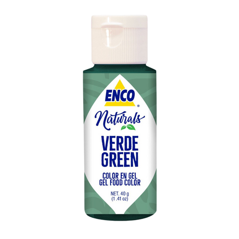 ENCO Naturals Food Coloring Gel Green 1.41 oz (40g)