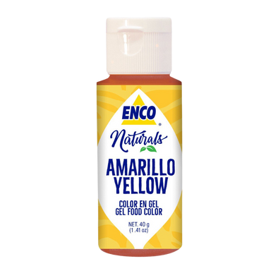 ENCO Naturals Food Coloring Gel Yellow 1.41 oz (40g)