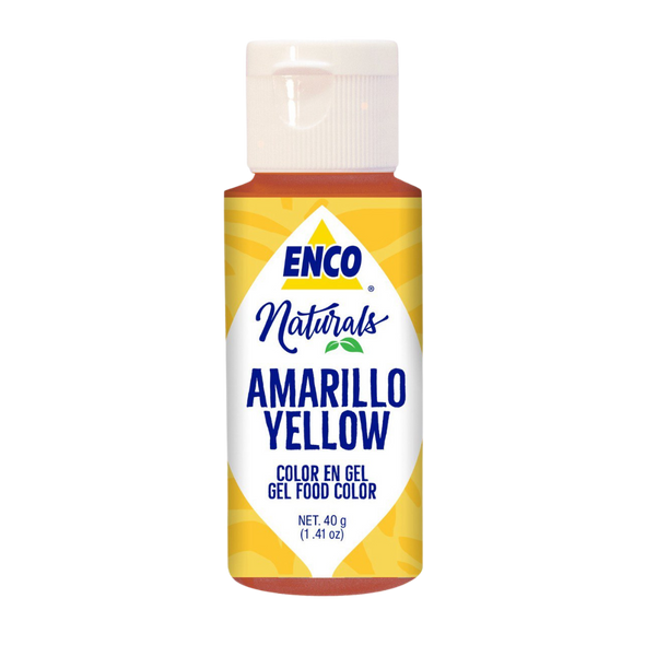 ENCO Naturals Food Coloring Gel Yellow 1.41 oz (40g)