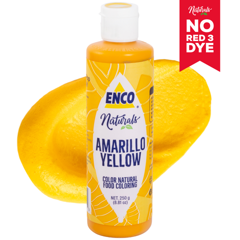 ENCO YELLOW NATURAL FOOD COLORING 8.81 OZ