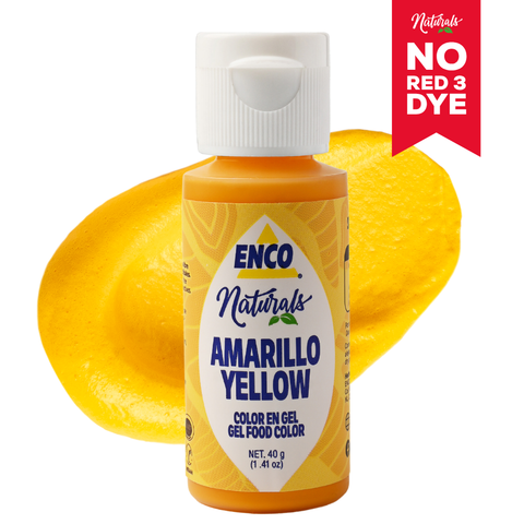 ENCO Yellow Natural Food Color Gel 1.41 oz (40g)