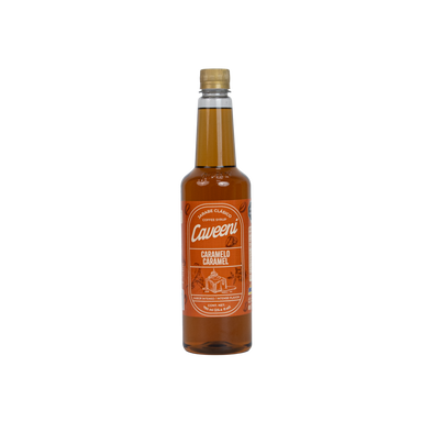 CAVEENI Syrup for Coffee 25.4 Oz (Caramel)