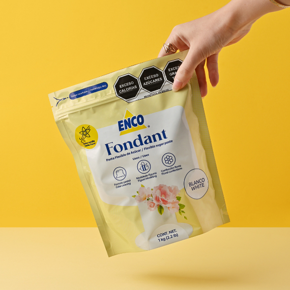 White Fondant Vanilla 2.2 Lb (1 kg)