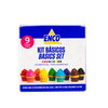 9 Basic Food Coloring Gel Set 1.41 oz (40 g)