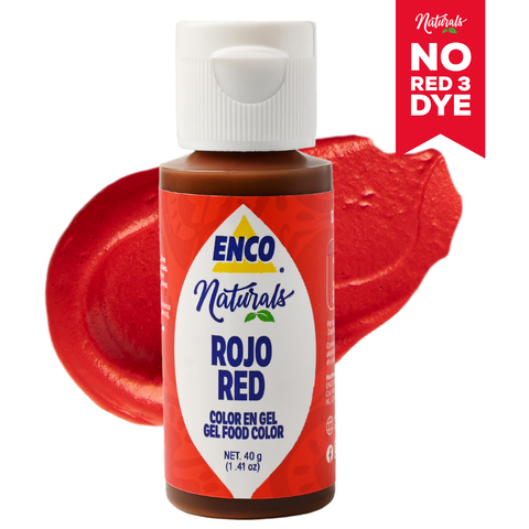 ENCO Red Natural Food Color Gel 1.41 oz (40g)