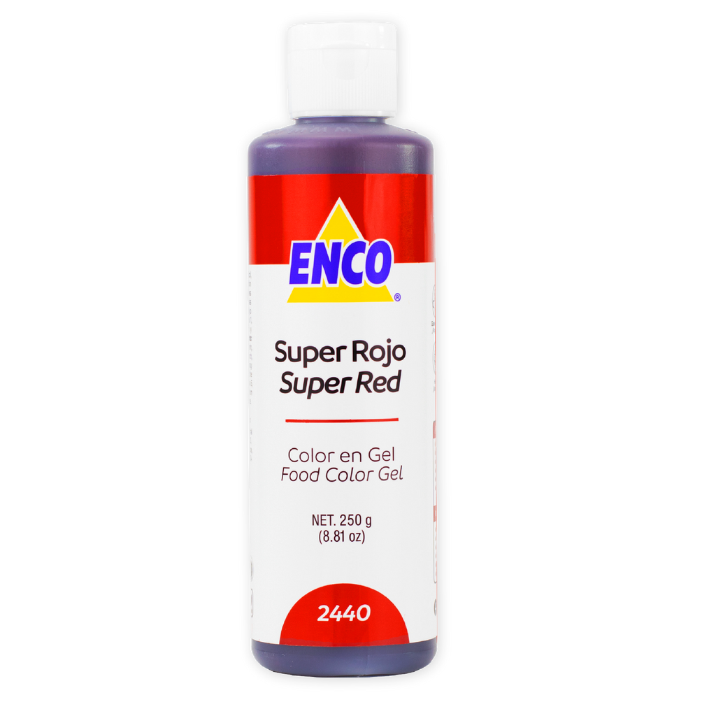 Super Red Food Coloring Gel 8.8 oz – Enco Foods