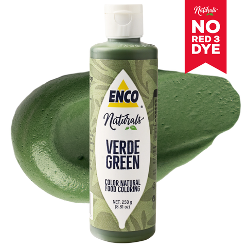 ENCO GREEN NATURAL FOOD COLORING 8.81 OZ