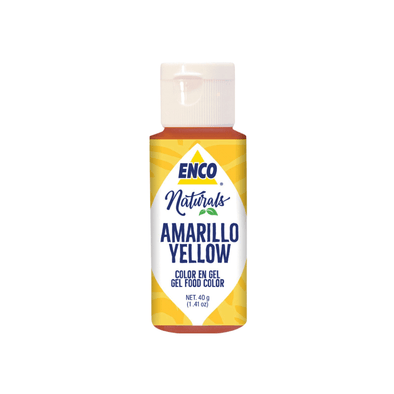 ENCO Naturals Food Coloring Gel Yellow 1.41 oz (40g)