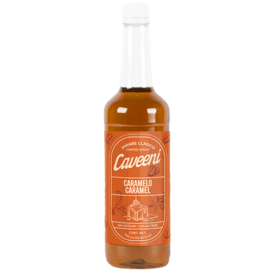 CAVEENI Syrup for Coffee 25.4 Oz (Caramel)