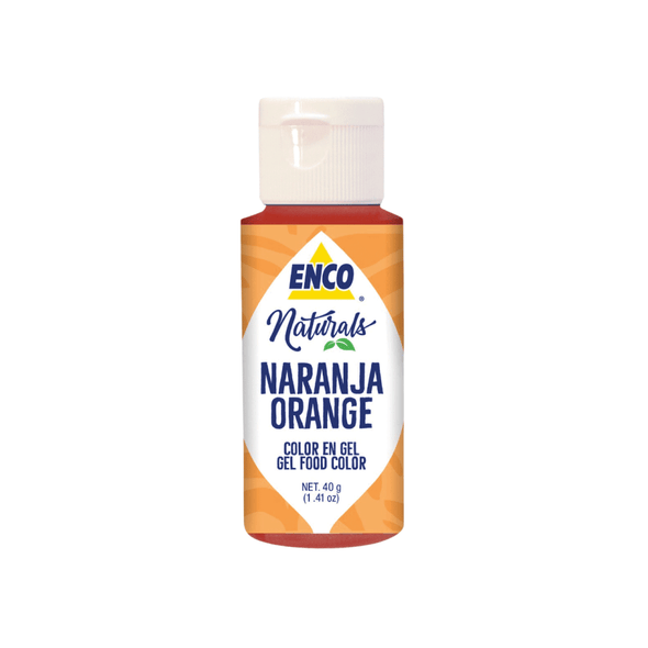 ENCO Naturals Food Coloring Gel Orange 1.41 oz (40g)