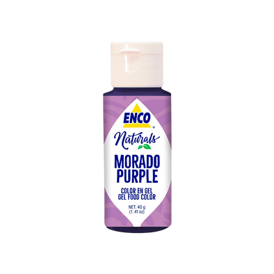 ENCO Naturals Food Coloring Gel Purple 1.41 oz (40g)