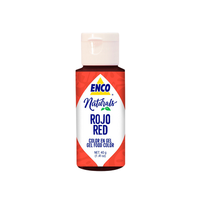 ENCO Naturals Food Coloring Gel Red 1.41 oz (40g)