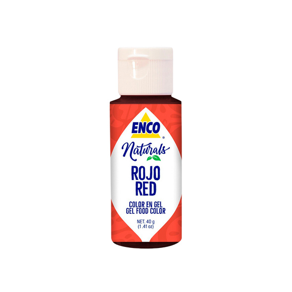 ENCO Naturals Food Coloring Gel Red 1.41 oz (40g)