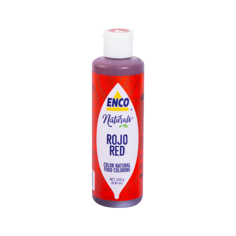 ENCO RED NATURAL FOOD COLORING GEL 8.81 OZ